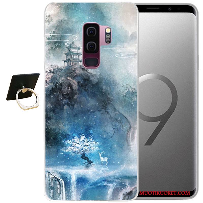 Samsung Galaxy S9 Tuuli Suojaus All Inclusive Kuori Pehmeä Neste Tähti Sarjakuva