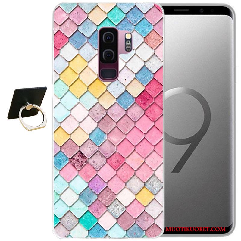 Samsung Galaxy S9 Tuuli Suojaus All Inclusive Kuori Pehmeä Neste Tähti Sarjakuva