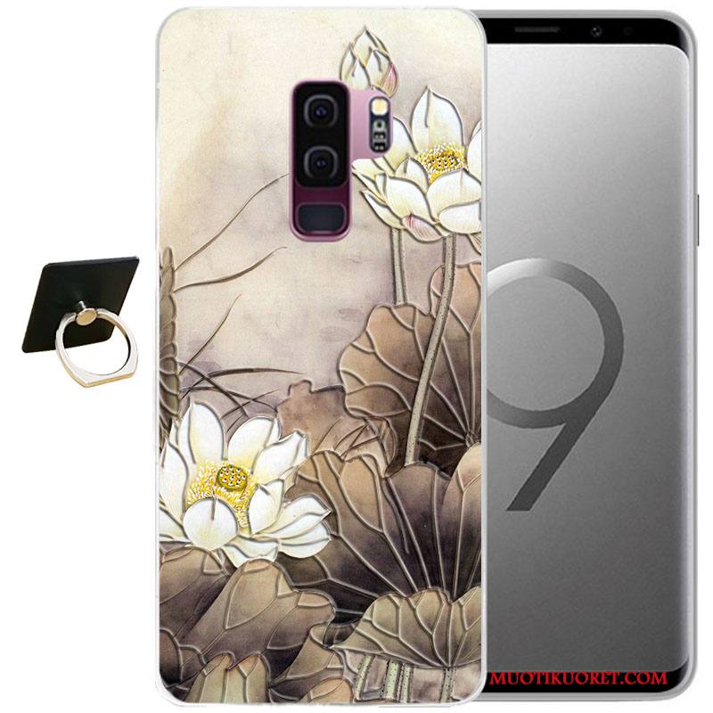 Samsung Galaxy S9 Tuuli Suojaus All Inclusive Kuori Pehmeä Neste Tähti Sarjakuva