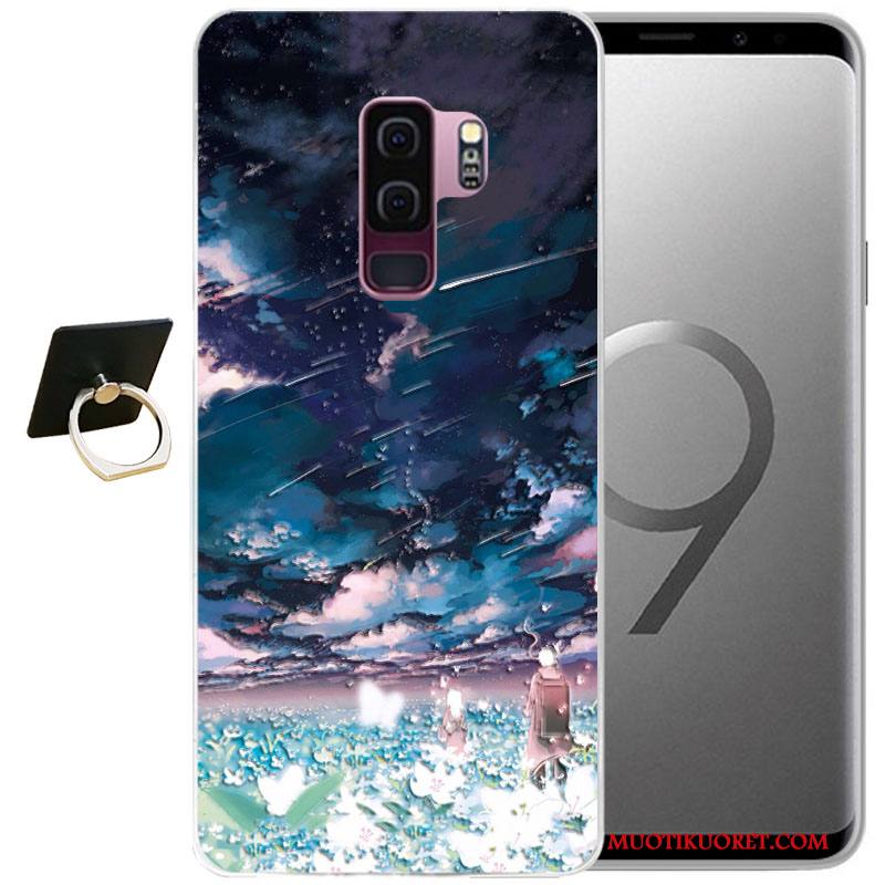 Samsung Galaxy S9 Tuuli Suojaus All Inclusive Kuori Pehmeä Neste Tähti Sarjakuva