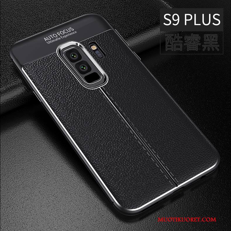 Samsung Galaxy S9+ Tähti Kukkakuvio Trendi Pehmeä Neste Kuori Murtumaton Nahka