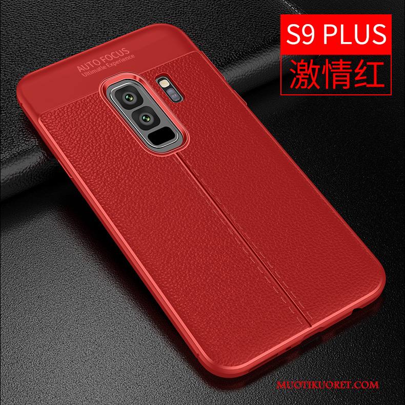 Samsung Galaxy S9+ Tähti Kukkakuvio Trendi Pehmeä Neste Kuori Murtumaton Nahka
