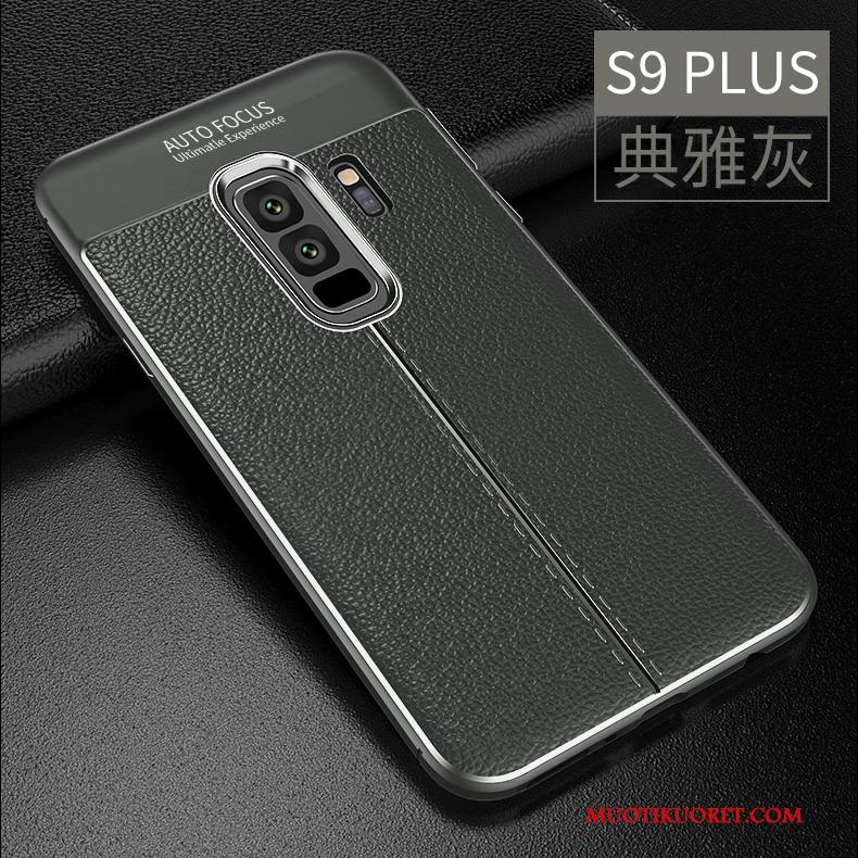 Samsung Galaxy S9+ Tähti Kukkakuvio Trendi Pehmeä Neste Kuori Murtumaton Nahka