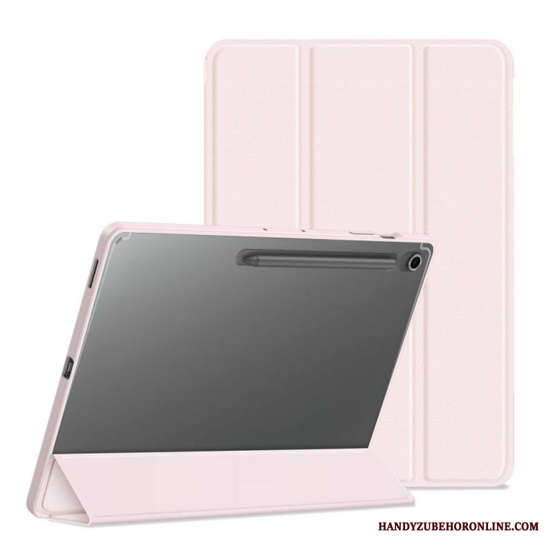 Samsung Galaxy Tab S10 Fe Plus Kolmipaneelinen Läpinäkyvä Takaosa