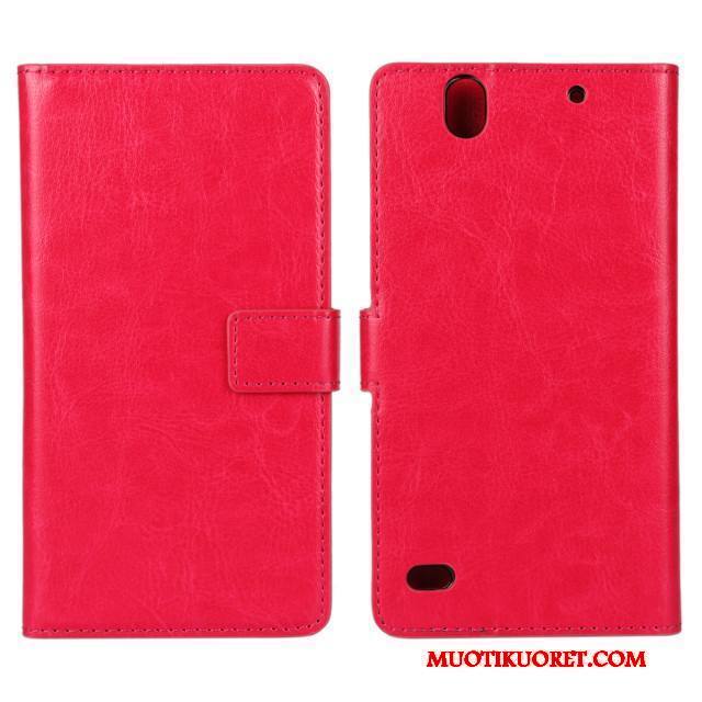 Sony Xperia C4 Suojaus Kuori Puhelimen Nahkakotelo Violetti Puhelimen Kuoret