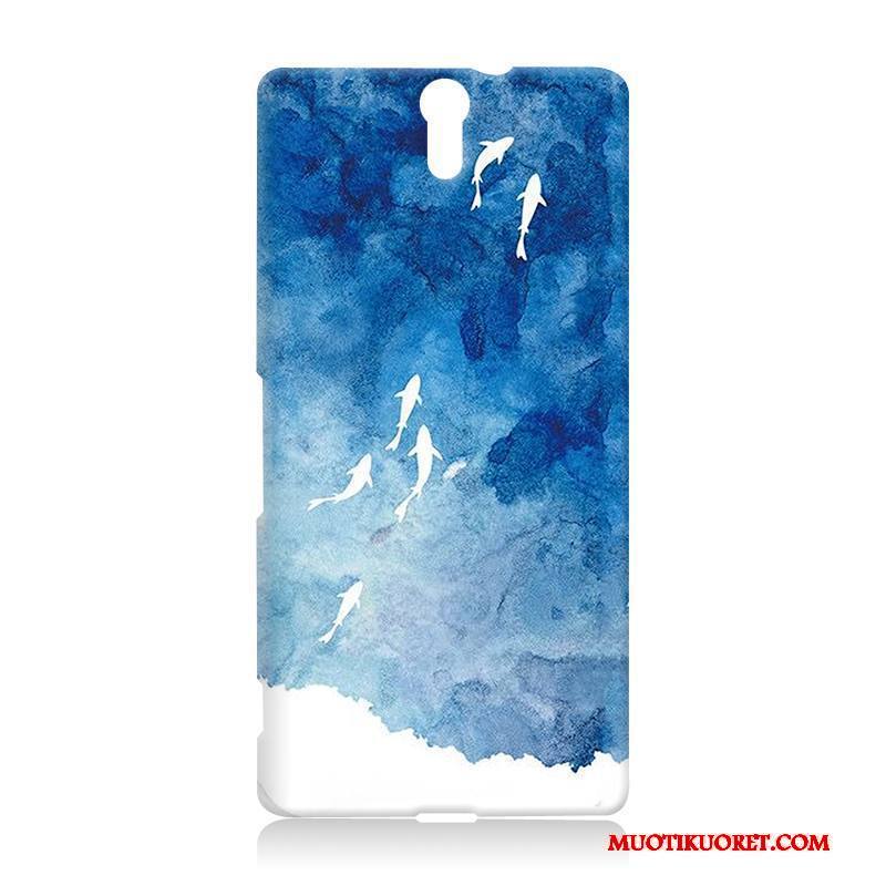 Sony Xperia C5 Ultra Dual Sarjakuva Kuori Suojaus Kohokuviointi Puhelimen Kuoret Murtumaton Kotelo