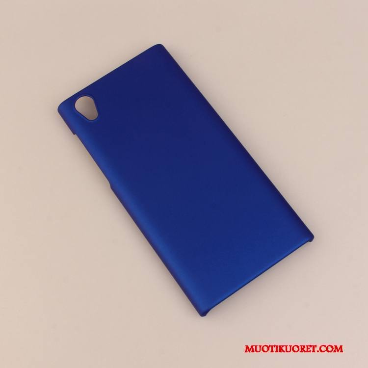 Sony Xperia L1 Kuori Kova Puhelimen Pesty Suede Yksinkertainen Kotelo Suojaus