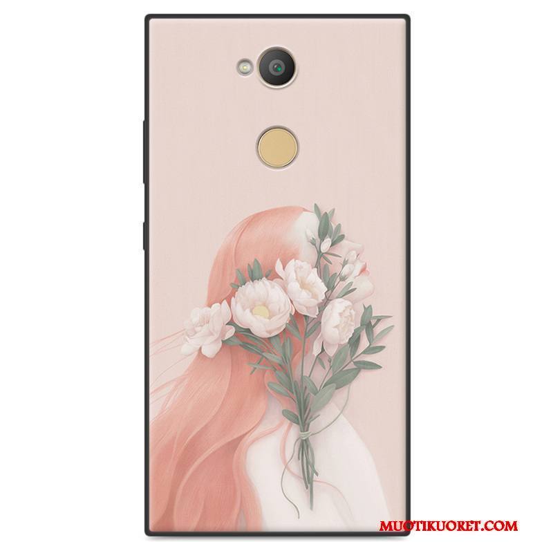 Sony Xperia L2 Kuori Pehmeä Neste All Inclusive Taide Silikoni Puhelimen Kuoret Murtumaton Kotelo