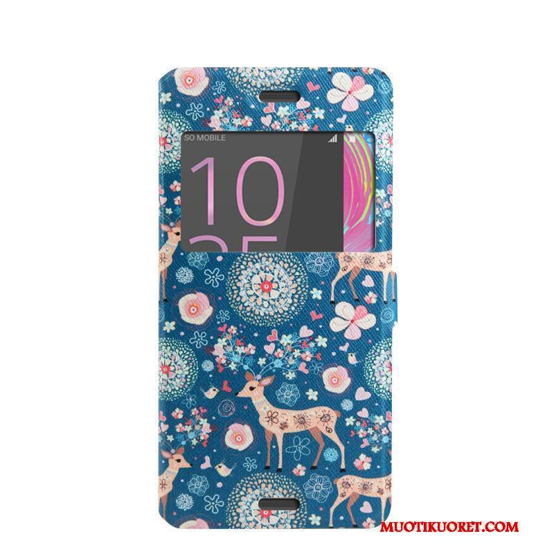 Sony Xperia X Performance Kuori Kuoret Suojaus Kotelo Pehmeä Neste Sarjakuva Tuki Jauhe