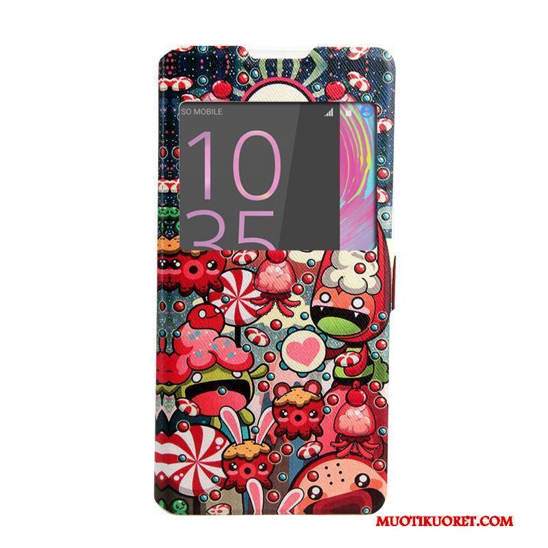 Sony Xperia Xa Ultra Kuori Kuoret Maalaus Puhelimen Windows Jauhe Kotelo Nahkakotelo