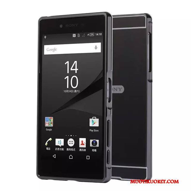 Sony Xperia Xz Premium Kuori Suojaus Kulta Takakansi Puhelimen Kuoret Murtumaton Kotelo Metalli