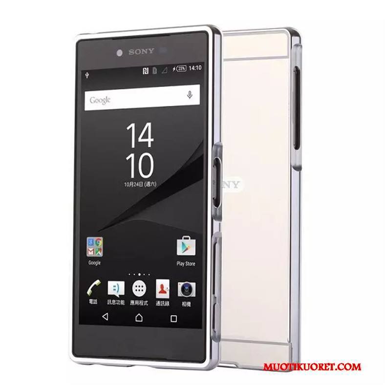 Sony Xperia Xz Premium Kuori Suojaus Kulta Takakansi Puhelimen Kuoret Murtumaton Kotelo Metalli