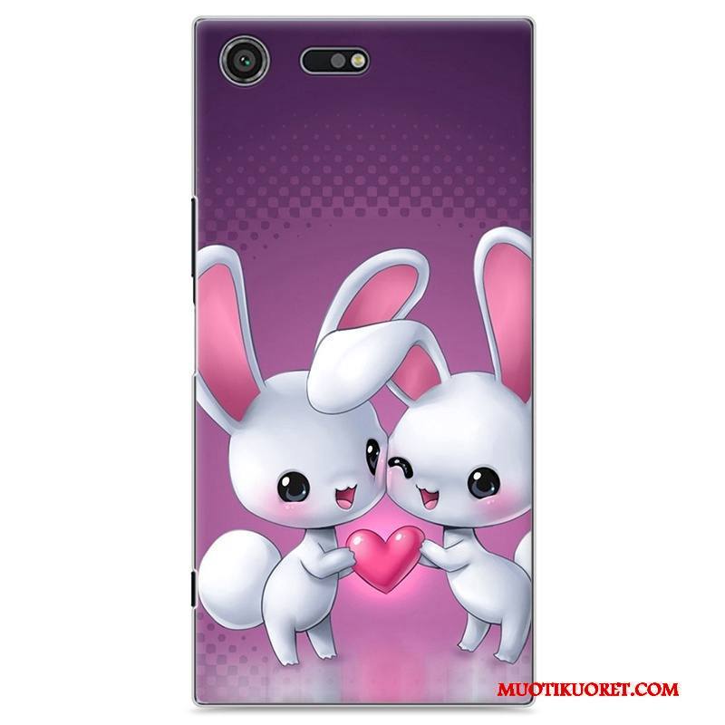Sony Xperia Xz Premium Persoonallisuus Kotelo Kuori Suojaus Puhelimen Kuoret Maalaus Violetti