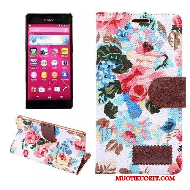 Sony Xperia Z3+ Kuori Puhelimen Kotelo Puhelimen Kuoret Jauhe Suojaus Nahkakotelo