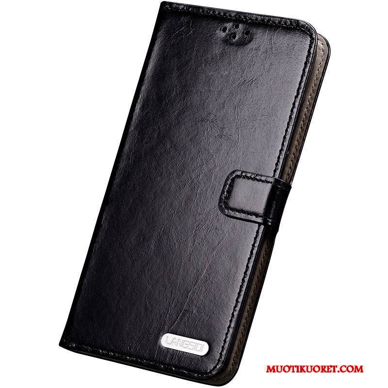 Sony Xperia Z3+ Kuori Yksinkertainen Murtumaton Puhelimen Kuoret Aito Nahka Nahkakotelo Suojaus Simpukka