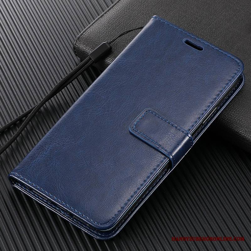 Xiaomi Mi 10 Kuori Salkku Puhelimen Kuoret Ripustettavat Koristeet Kotelo All Inclusive Simpukka Sininen