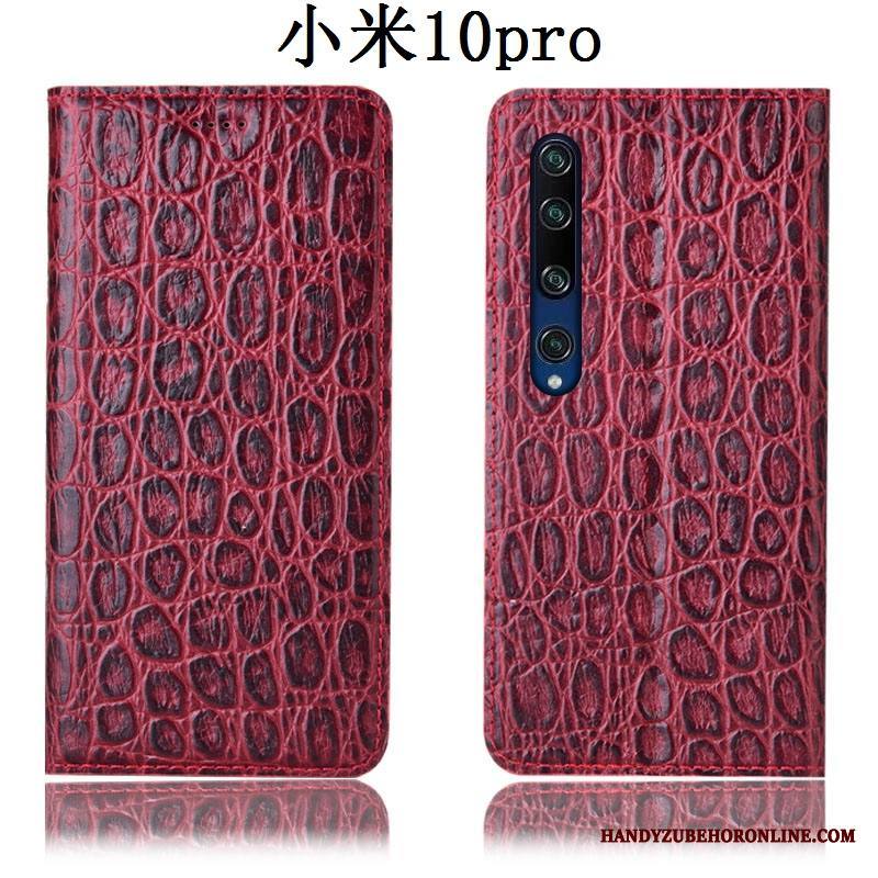 Xiaomi Mi 10 Pro Kuori Nahkakotelo Kuoret Puhelimen Kuoret Musta Pieni Nuoret All Inclusive