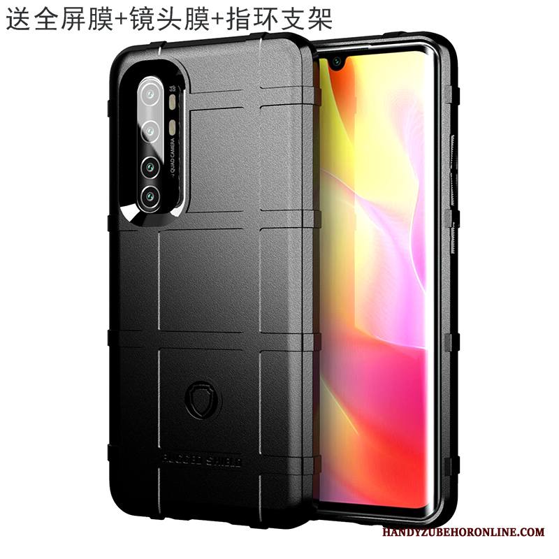 Xiaomi Mi Note 10 Lite Kuori Auto Pieni Magneettinen Vihreä Puhelimen Kuoret Pehmeä Neste All Inclusive