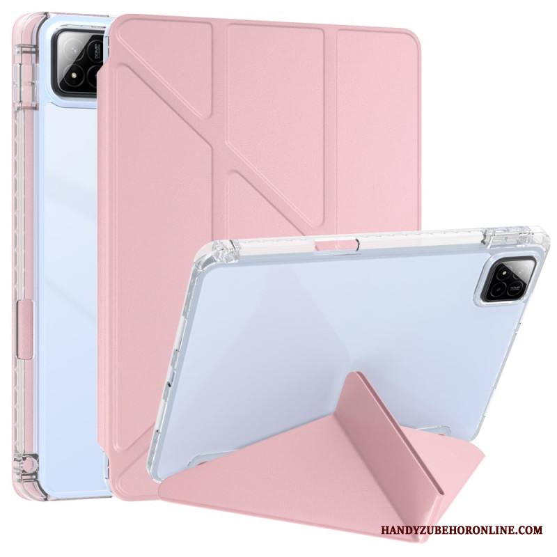 Xiaomi Pad 7 / 7 Pro Keinonahkaa Origami-suojalla