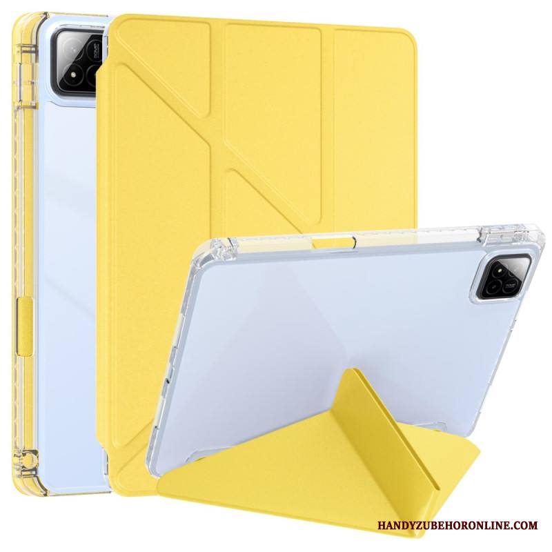 Xiaomi Pad 7 / 7 Pro Keinonahkaa Origami-suojalla
