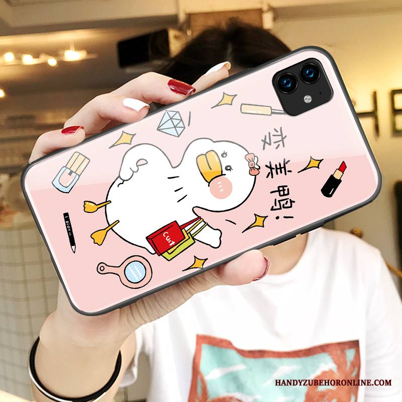 iPhone 11 Kuori Persoonallisuus Sarjakuva Puhelimen Kuoret Ihana Lasi Uusi Luova