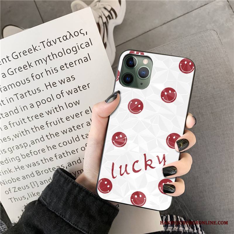 iPhone 11 Pro Lehmä Silikoni Aaltopiste Net Red Kuori Oranssi Puhelimen Kuoret