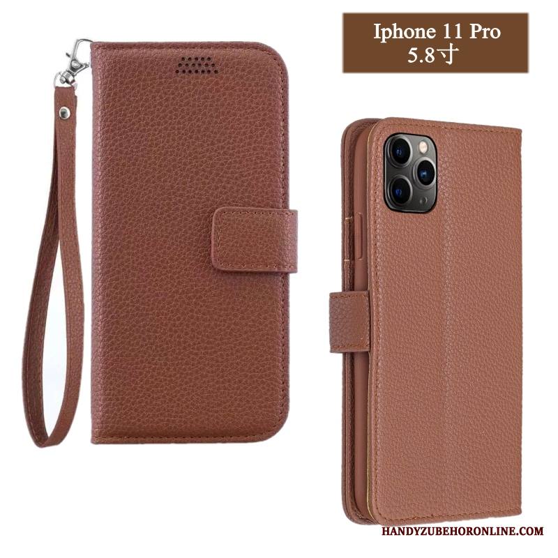 iPhone 11 Pro Max Kuori Puhelimen Kuoret Nahkakotelo Murtumaton All Inclusive Suojaus