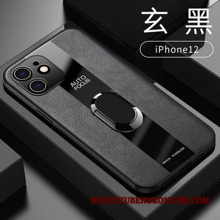 iPhone 12 Kuori Tummansininen Murtumaton Uusi Puhelimen Kuoret Nahkakotelo Liiketoiminta