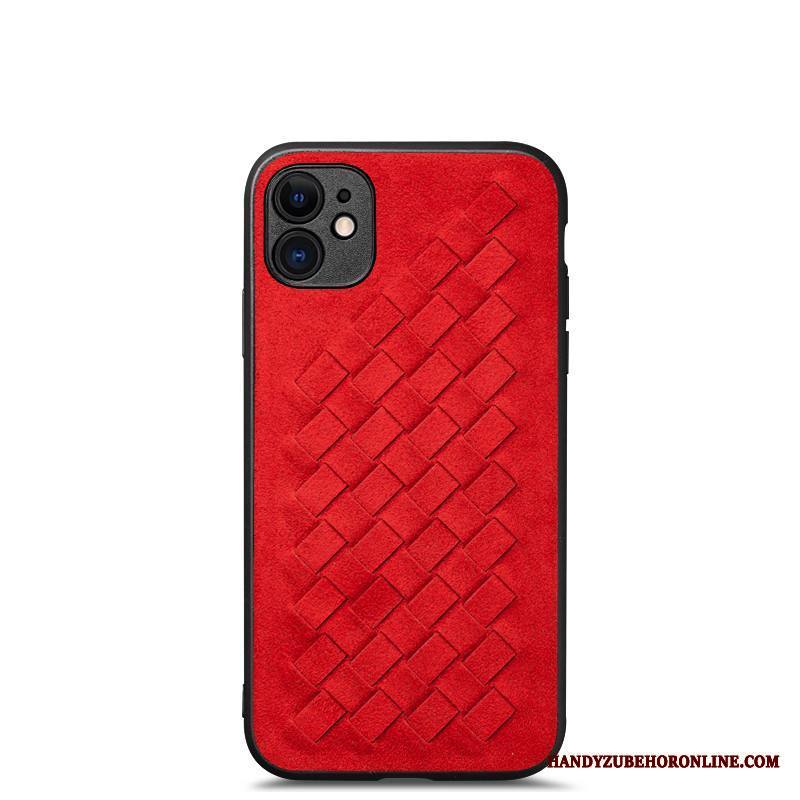 iPhone 12 Mini Kuori Nahkakotelo Musta Turkki Mokkanahkaa Silikoni Suojaus All Inclusive Murtumaton