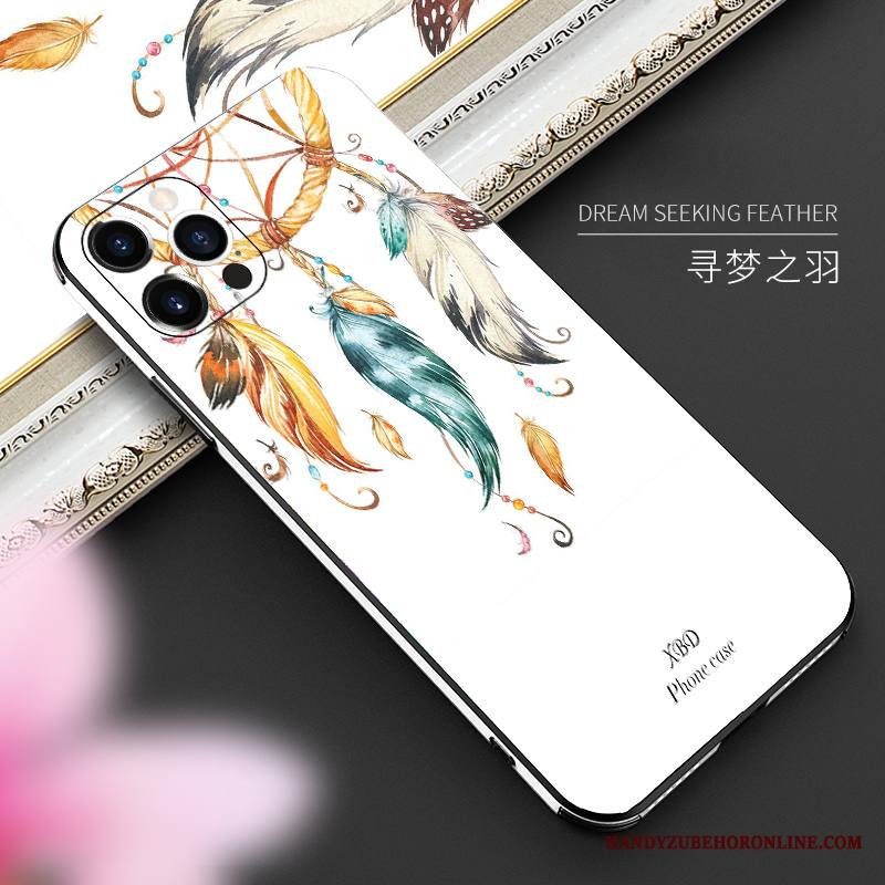 iPhone 12 Pro Max Kuori Luova Ultra Ylellisyys Murtumaton Lasi Ohut Persoonallisuus