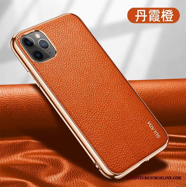 iPhone 12 Pro Max Nahkakotelo Persoonallisuus Aito Nahka Kuori Murtumaton Puhelimen Kuoret Luova