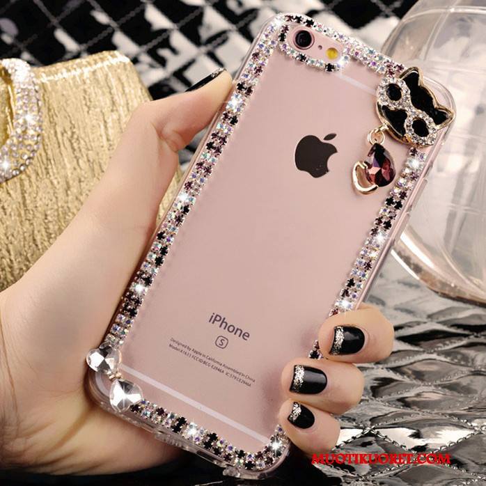 iPhone 4/4s Kuori Kristalli Monivärinen Puhelimen Kotelo Strassi Ihana Trendi