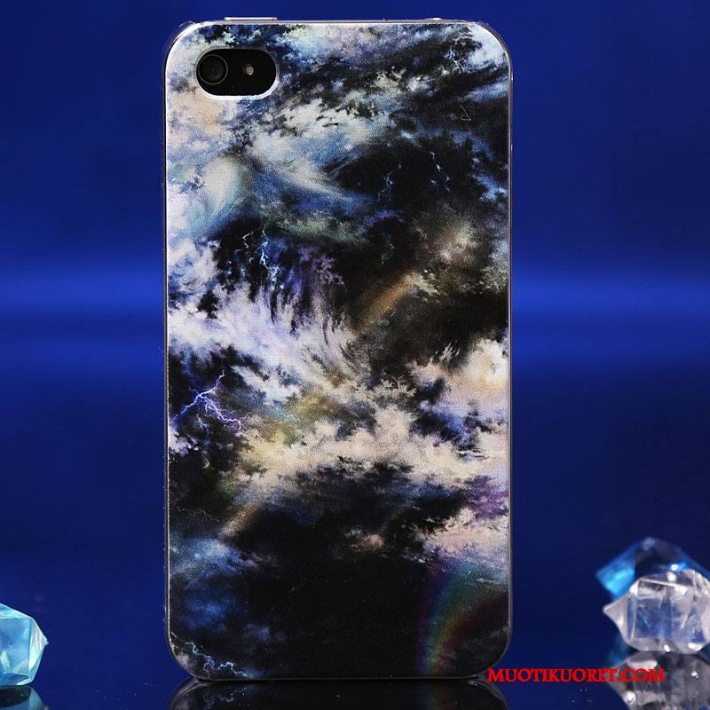 iPhone 4/4s Suojaus Maalaus Kova Violetti Puhelimen Puhelimen Kuoret Kuori