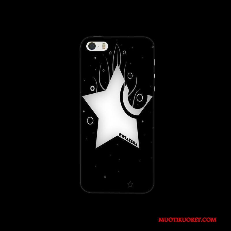 iPhone 5/5s Kuori Pesty Suede Kova Punainen Kotelo Suojaus Puhelimen Kuoret