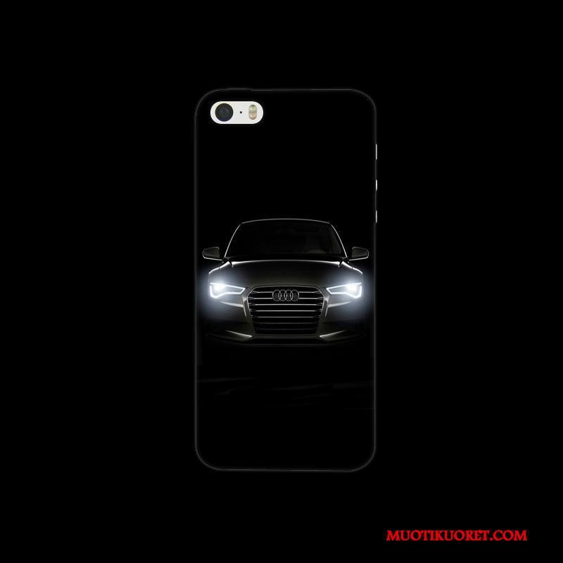 iPhone 5/5s Kuori Pesty Suede Kova Punainen Kotelo Suojaus Puhelimen Kuoret