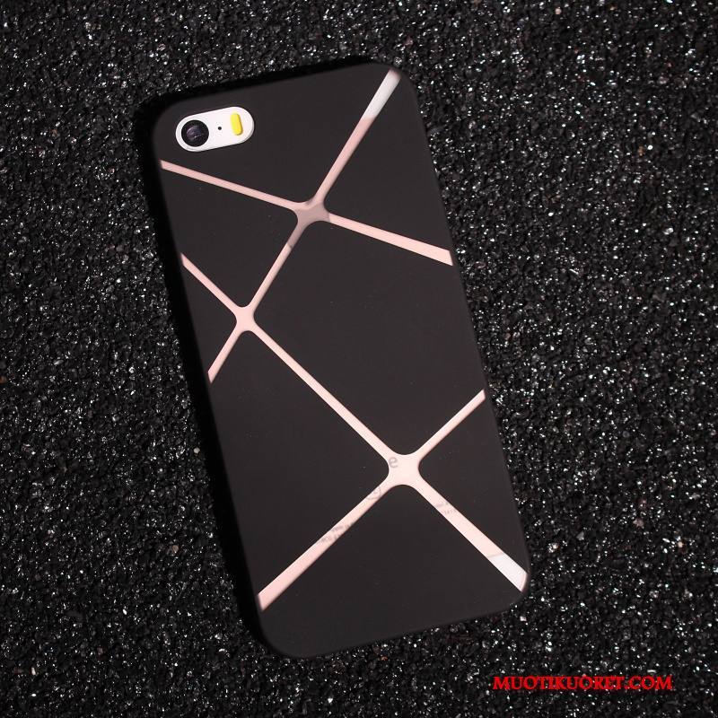 iPhone 5/5s Musta Persoonallisuus Puhelimen Suojaus Luova Trendi Kuori