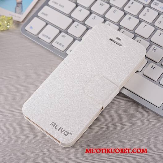 iPhone 5/5s Nahkakotelo Kuoret Kuori Murtumaton Suojaus Puhelimen Kuoret Punainen
