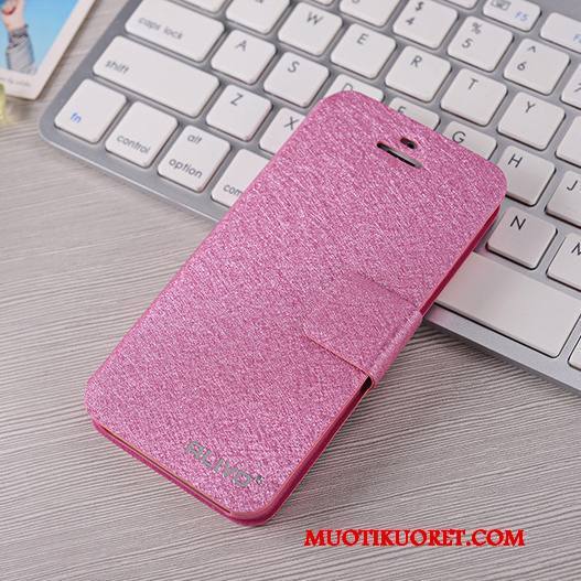 iPhone 5/5s Nahkakotelo Kuoret Kuori Murtumaton Suojaus Puhelimen Kuoret Punainen