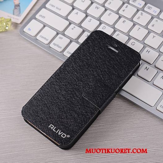 iPhone 5/5s Nahkakotelo Kuoret Kuori Murtumaton Suojaus Puhelimen Kuoret Punainen