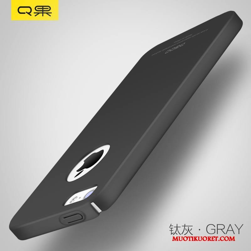 iPhone 5/5s Puhelimen Kuoret Murtumaton Kotelo Trendi Pesty Suede Kuori Kulta
