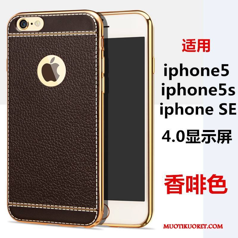 iPhone 5/5s Silikoni Kuori Puhelimen Kuoret Pehmeä Neste Kotelo Suojaus