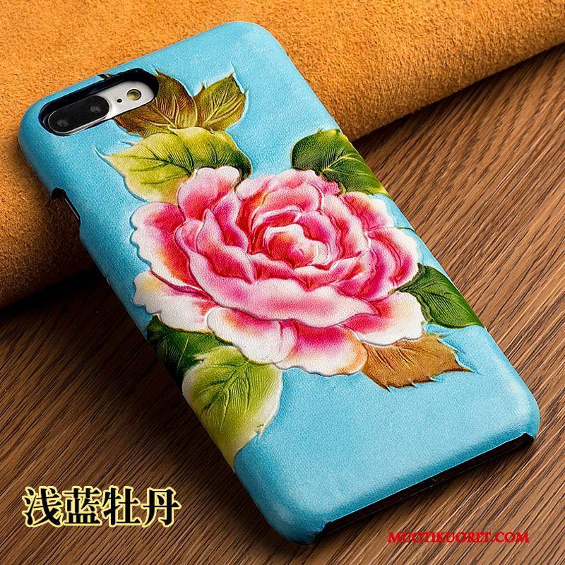 iPhone 5c Kuori Kotelo Violetti Aito Nahka Puhelimen Kuoret Murtumaton Muokata Takakansi
