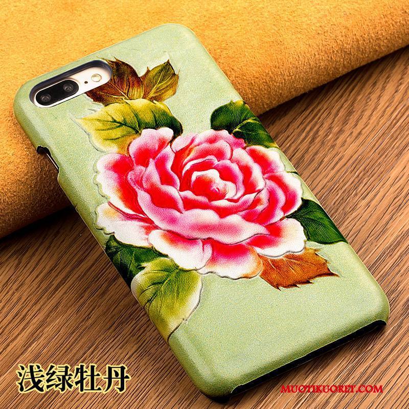 iPhone 5c Kuori Kotelo Violetti Aito Nahka Puhelimen Kuoret Murtumaton Muokata Takakansi