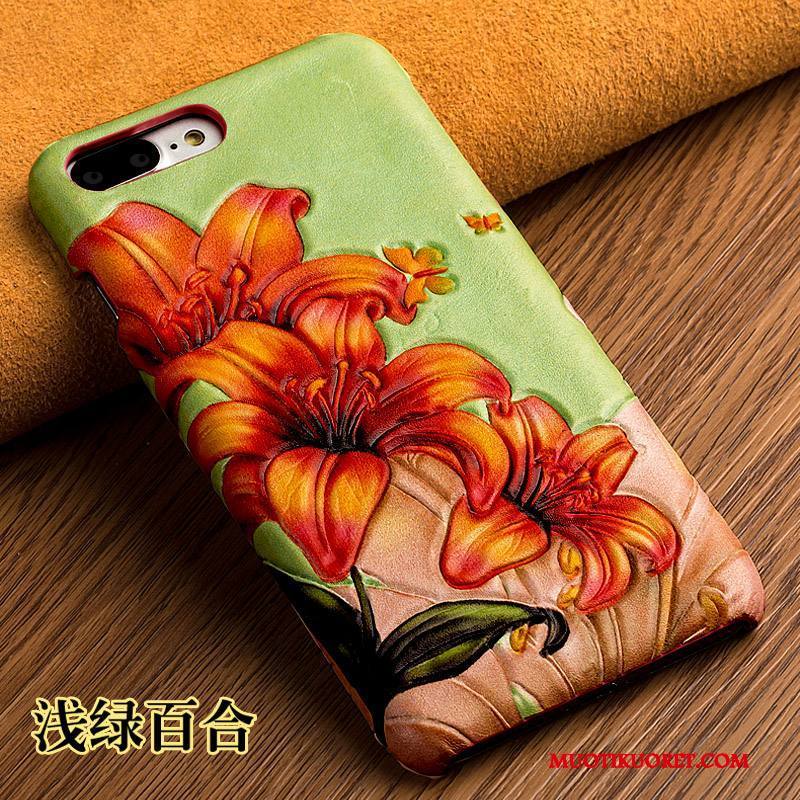 iPhone 5c Kuori Kotelo Violetti Aito Nahka Puhelimen Kuoret Murtumaton Muokata Takakansi