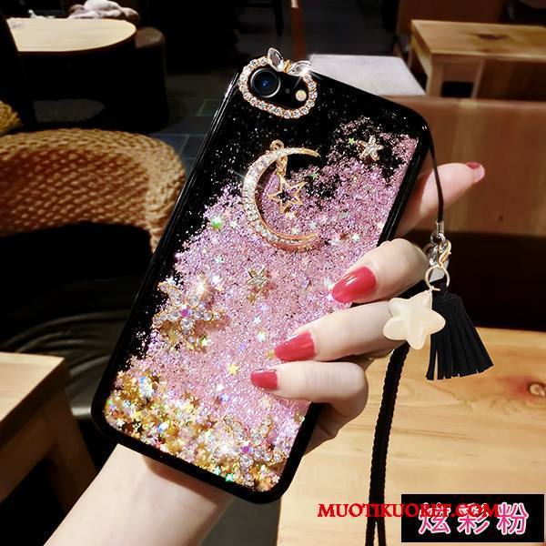iPhone 6/6s Kuori Kotelo Juoksuhiekka Violetti All Inclusive Trendi Strassi Puhelimen Kuoret