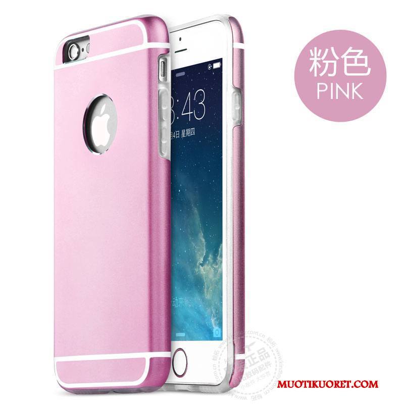 iPhone 6/6s Kuori Metalli Sininen Kehys Suojaus Puhelimen Kuoret Kotelo Murtumaton