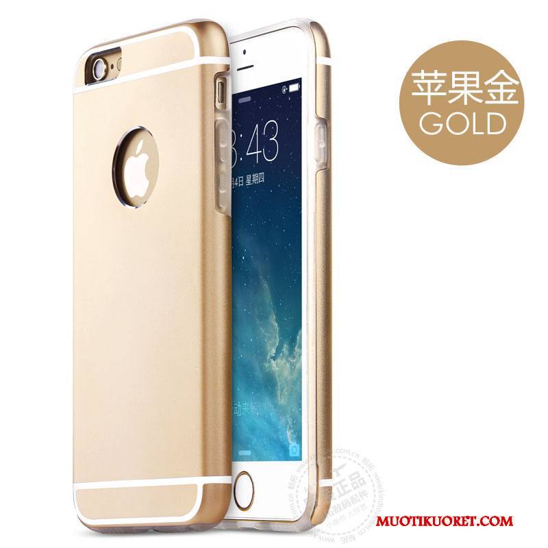 iPhone 6/6s Kuori Metalli Sininen Kehys Suojaus Puhelimen Kuoret Kotelo Murtumaton