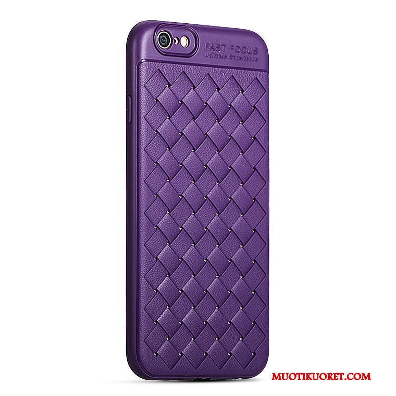 iPhone 6/6s Kuori Nahka Kukkakuvio Uusi All Inclusive Kotelo Suojaus Silikoni