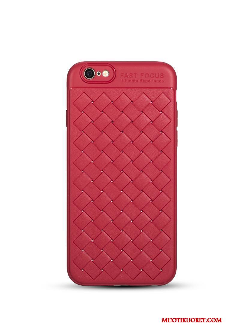 iPhone 6/6s Kuori Nahka Kukkakuvio Uusi All Inclusive Kotelo Suojaus Silikoni