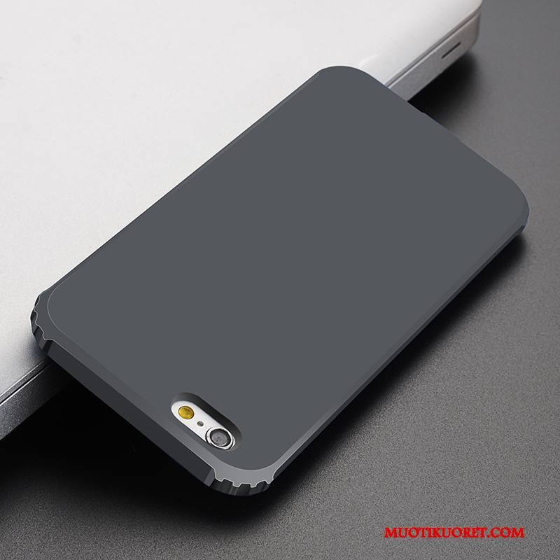 iPhone 6/6s Kuori Pesty Suede Kotelo Pehmeä Neste Murtumaton Sininen All Inclusive Silikoni